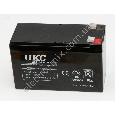 A689 Аккумулятор UKC 12V 7.2AH