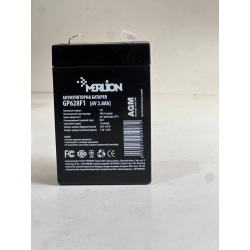 A786Акумуляторна батарея MERLION AGM GP628F1 6V 2,8Ah