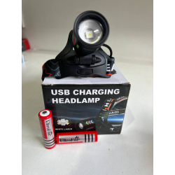 A819налобний ліхтар usb charging headlamp