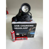 A819налобний ліхтар usb charging headlamp